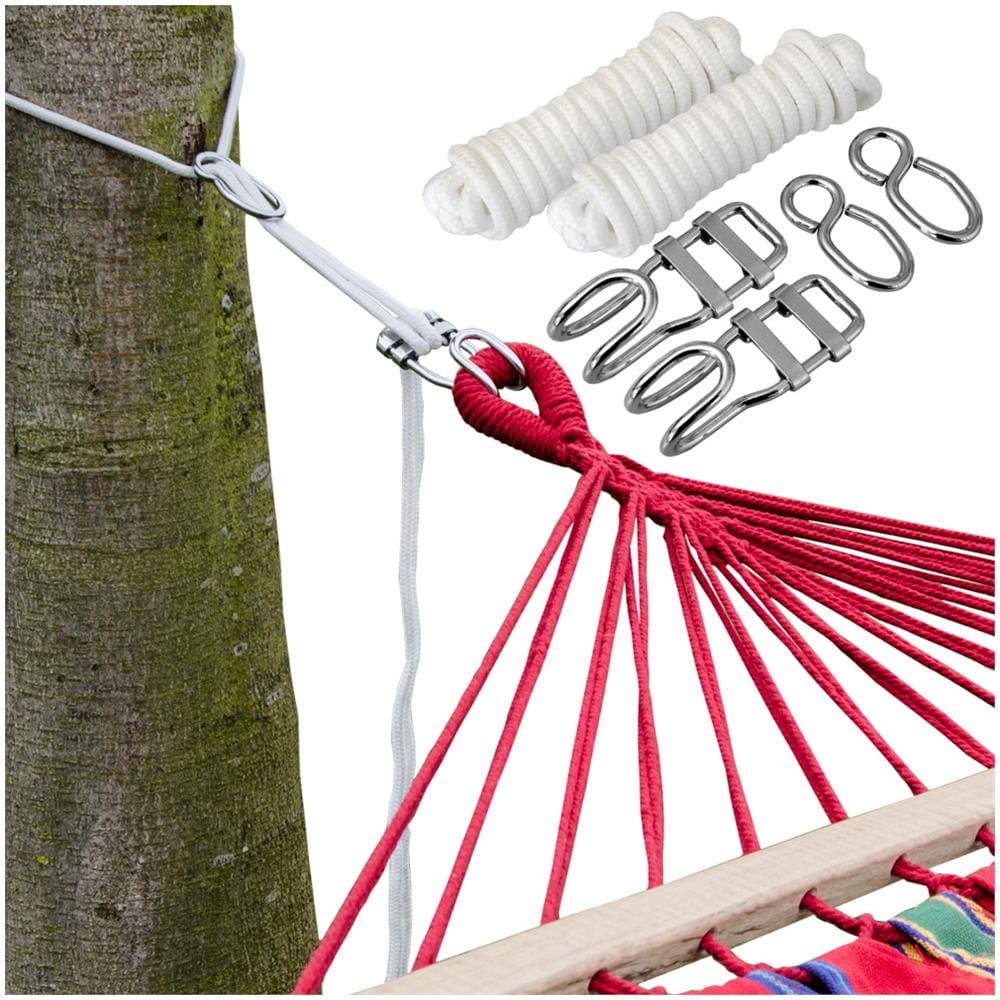 Kit Per Appendere La Vostra Amaca Agli Alberi Corda 6 M Peso Massimo Supportato 160 Kg Kit Com - Foto 1
