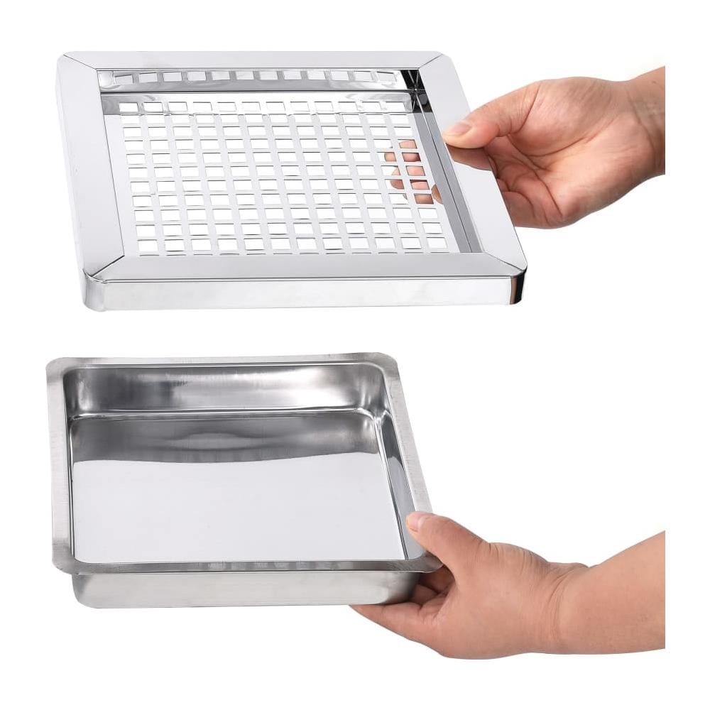 Pattumiera Con Posacenere Da Albergo 36 L Acciaio Inox - Foto 2