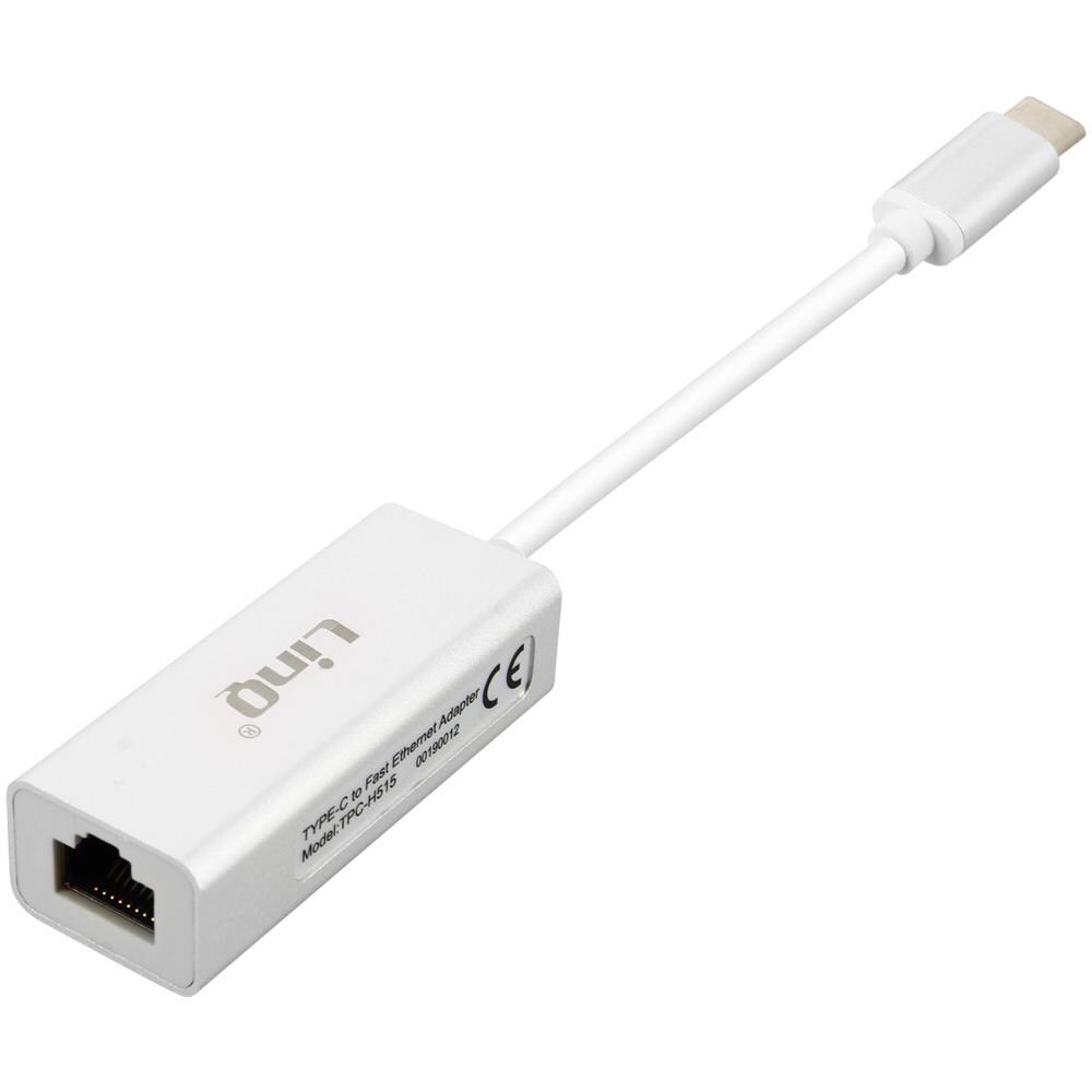 Adattatore Da Ethernet A Usb-c Connessione Rapida Design Compatto Bianco - Foto 1
