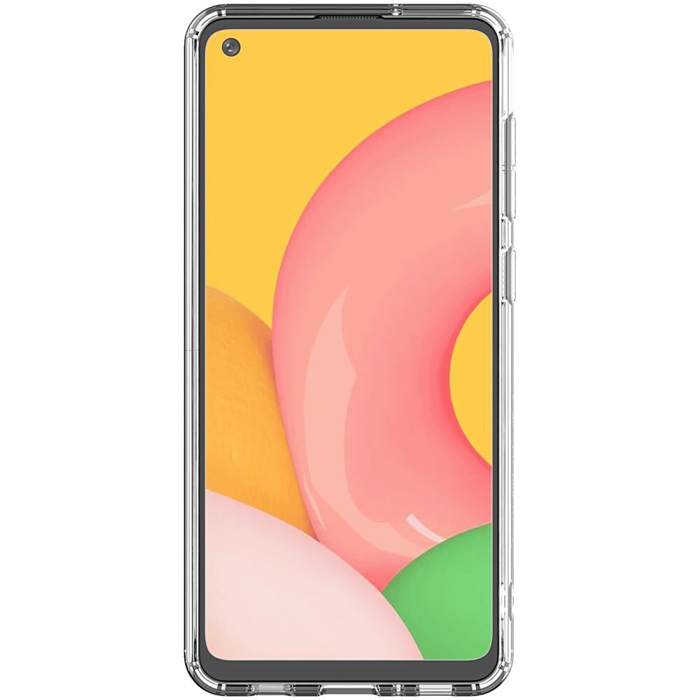 Cover Samsung Galaxy A21s Silicone Compatibile Qi Original Trasparente - Foto 10
