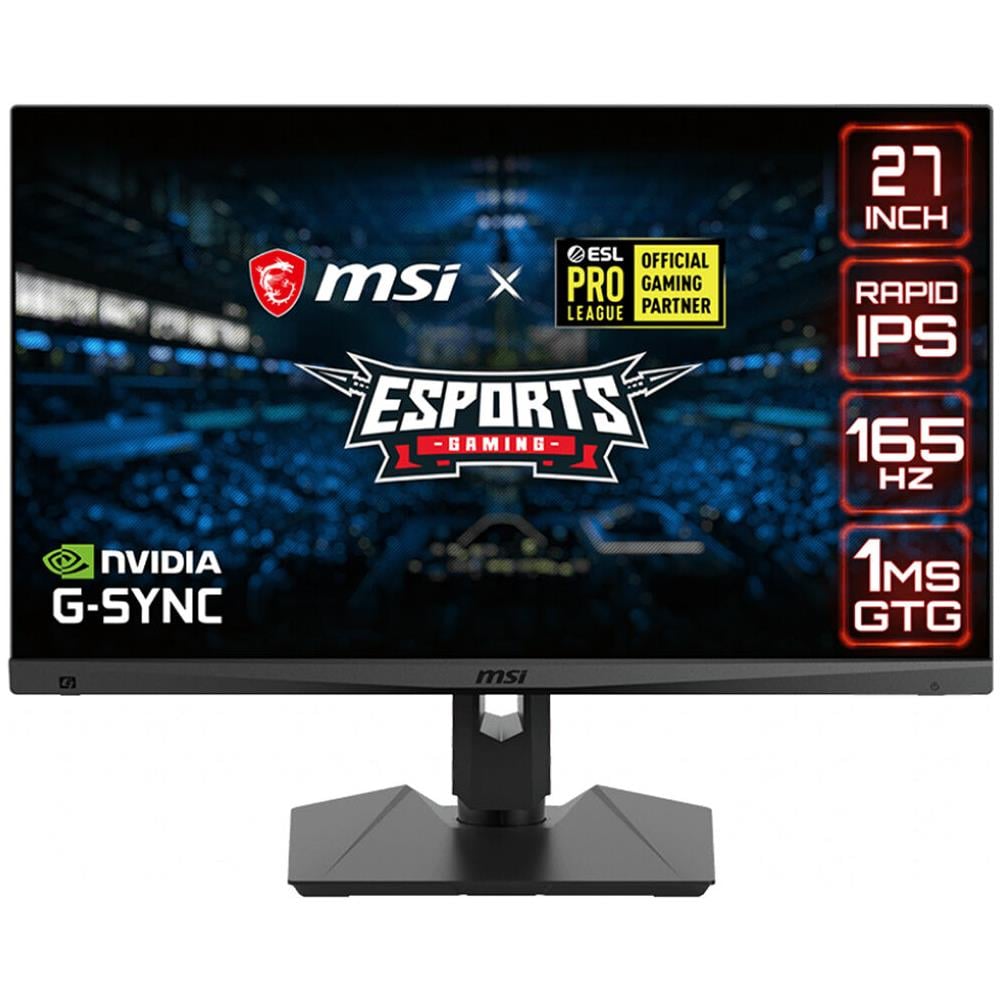 Monitor 27" LED IPS Gaming Optix MAG274QRF-QD 2560 x 1440 Quad HD Tempo di Risposta 1 ms Frequenza di Aggiornamento 165 (Hz) - Foto 1