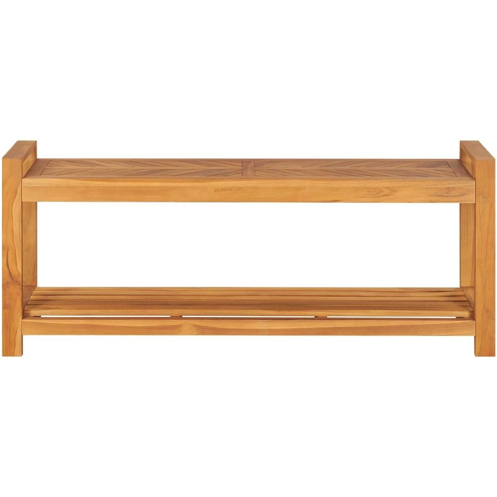 Panca 120 Cm In Legno Massello Di Teak - Foto 2