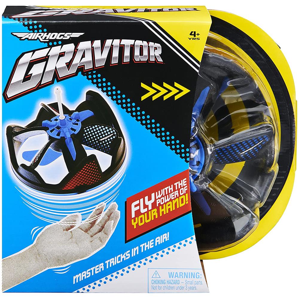 Air Hogs Gravitor, Con Asticella Per Acrobazie, Giocattoli Volanti Ricaricabili Tramite Usb, Drone Per Bambini Dai 4 Anni In Su, 6060471 - Foto 2