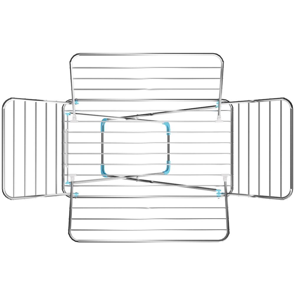 Stendibiancheria Flower Lunghezza di Stenditura 30 mt Materiale Acciaio Verniciato e Alluminio - Foto 2