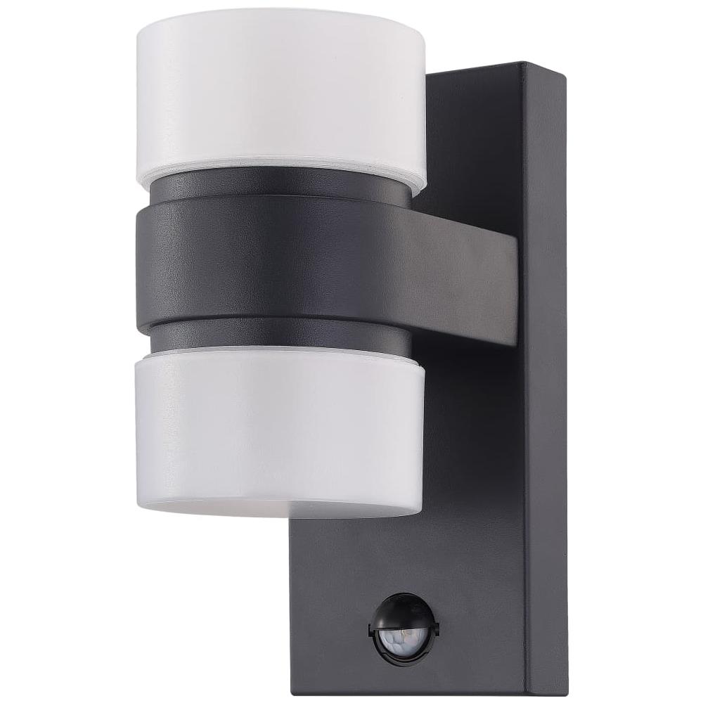 Lampada a LED Sensore da Parete Esterna Atollari 2x6W Antracite - Foto 1