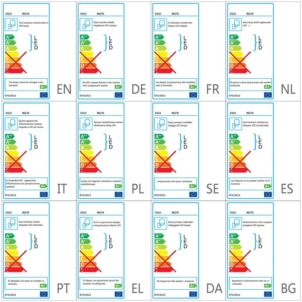 Lampada a LED Sensore da Parete Esterna Atollari 2x6W Antracite - Foto 7
