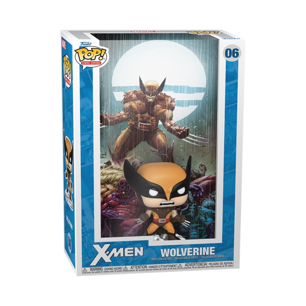 Marvel Comics Pop! Comic Cover Vinyl Figure Wolverine 9 Cm - Foto 1