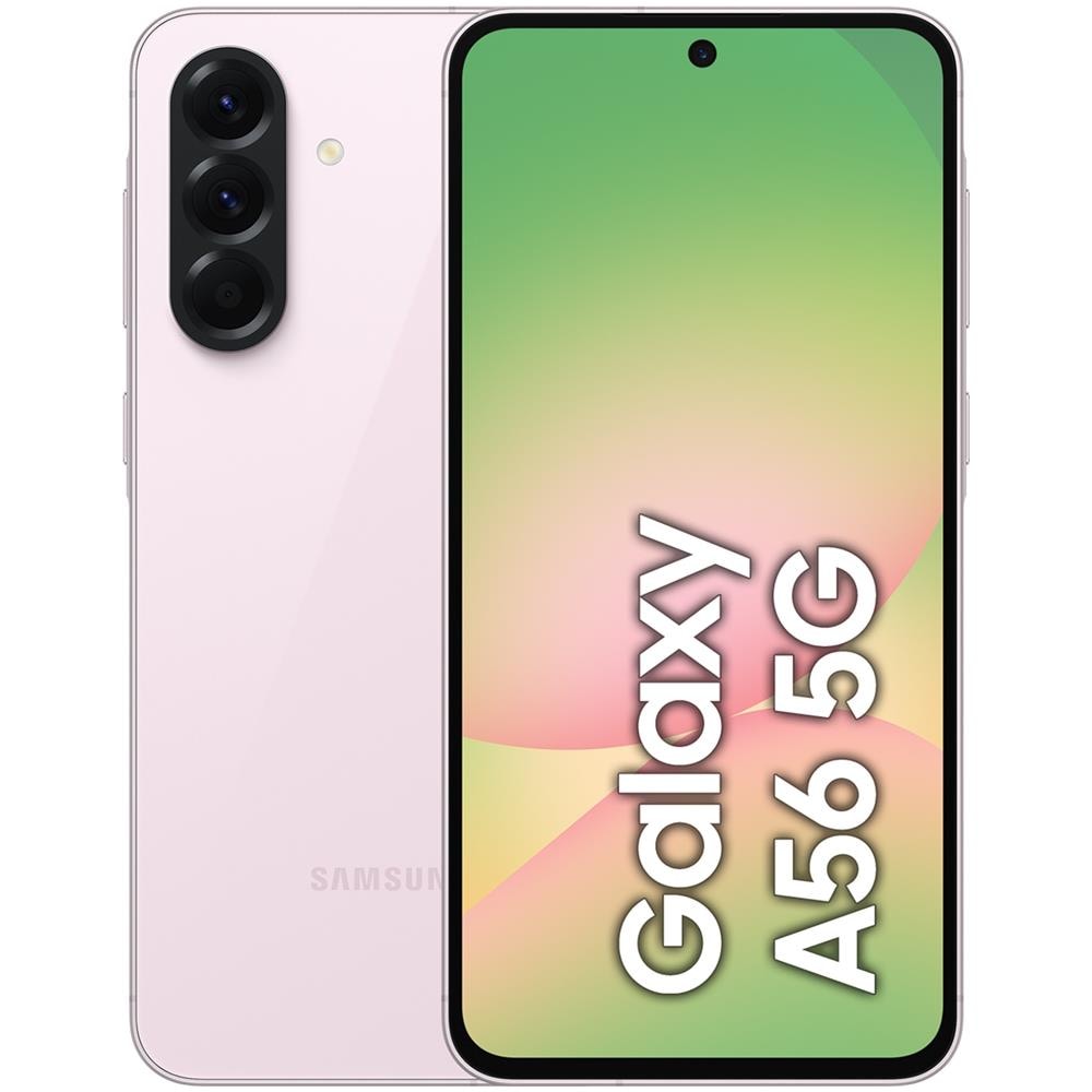 Galaxy A56 5G 128GB 8GB Ram Display 6.7" Main Camera 50MP NanoSIM + eSIM USB tipo-C Android 15 Exynos 5000 mAh Awesome Pink Europa - Foto 1