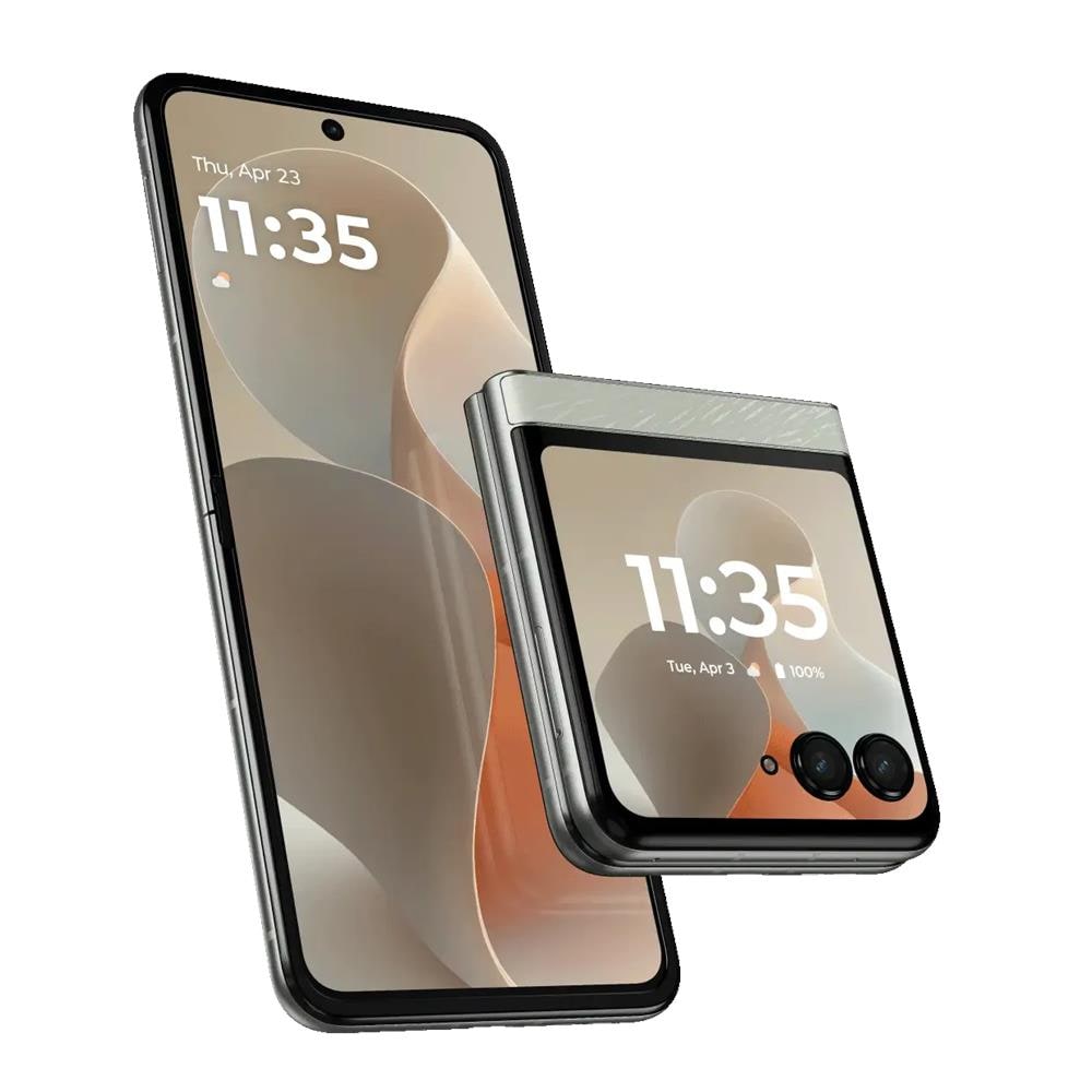 Moto Razr 60 5G AI 256GB 8GB Ram Display 6.9" / 3.6" pOLED Main Camera 50MP OIS Selfie 32MP pOLED NanoSIM+eSIM USB Type C Android 15 Dimensity 7400X 4500mAh Pantone Lightest Sky - Foto 1