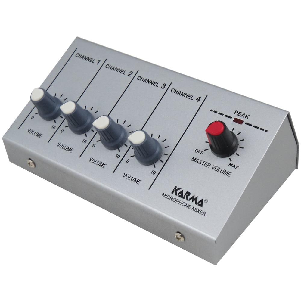 Mixer microfonico 4 ingressi - Foto 1