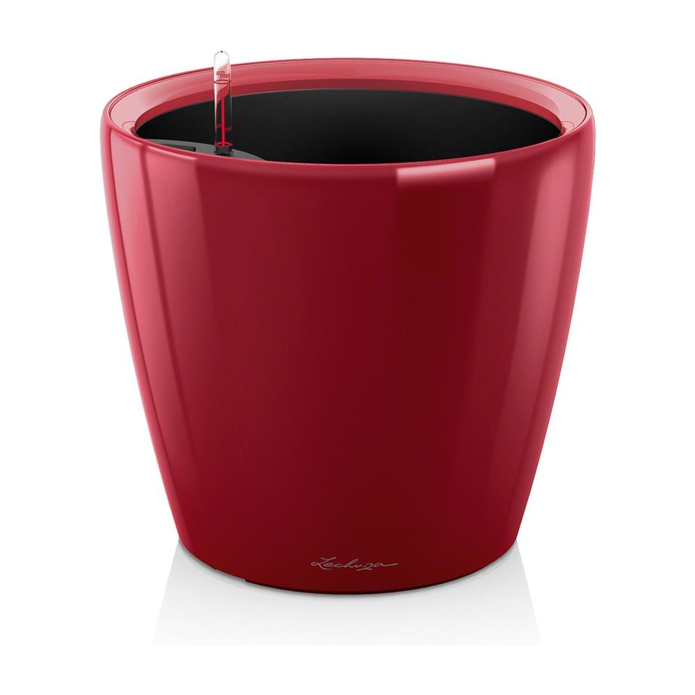 Vaso Classico Premium Ls 43 Rosso Scarlatto Lucido Ø43xh40 Cm - Foto 2