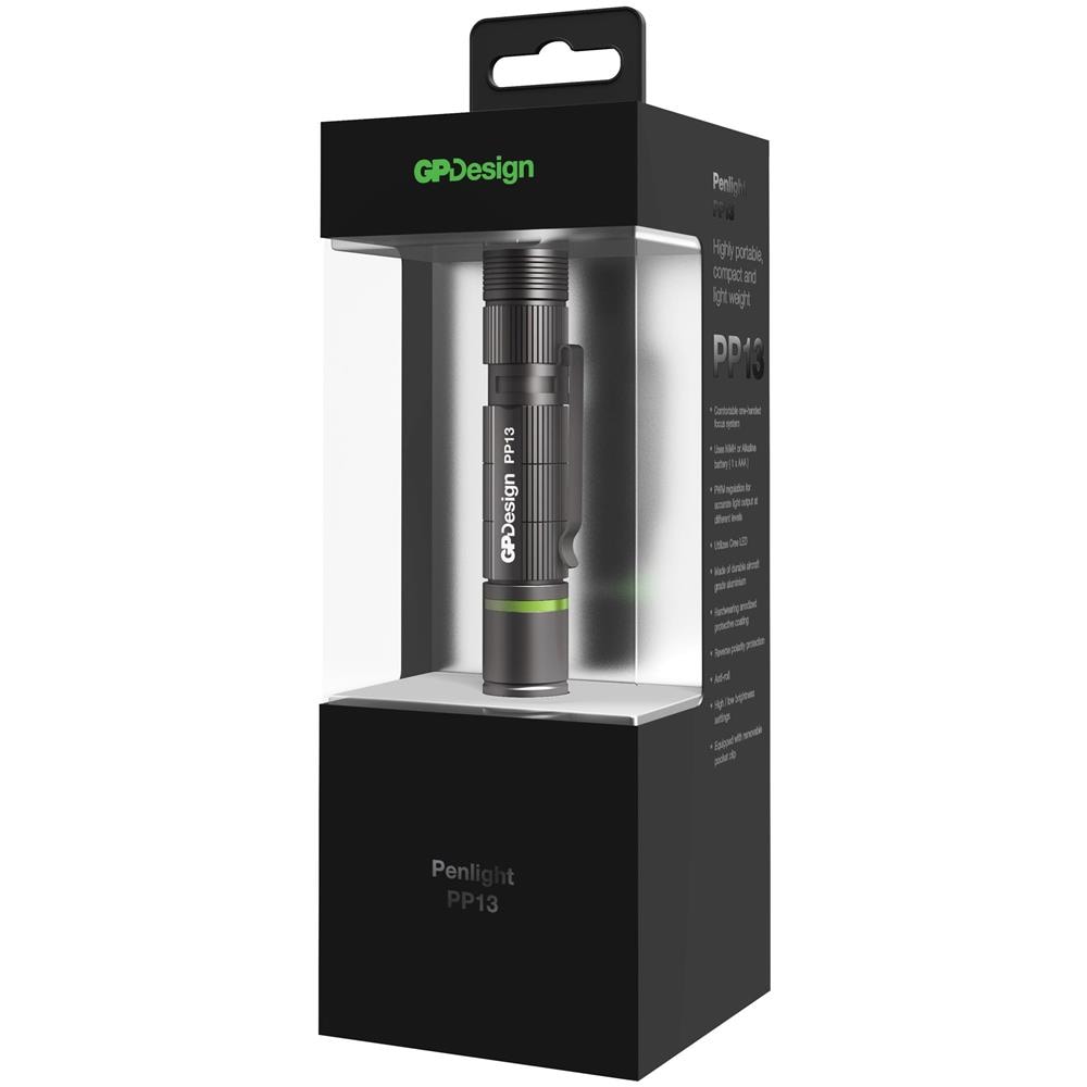 IC-GP452238 - Torcia Cree LED XP-E2 100lm idrorepellente alluminio Penlight PP13 - Foto 7