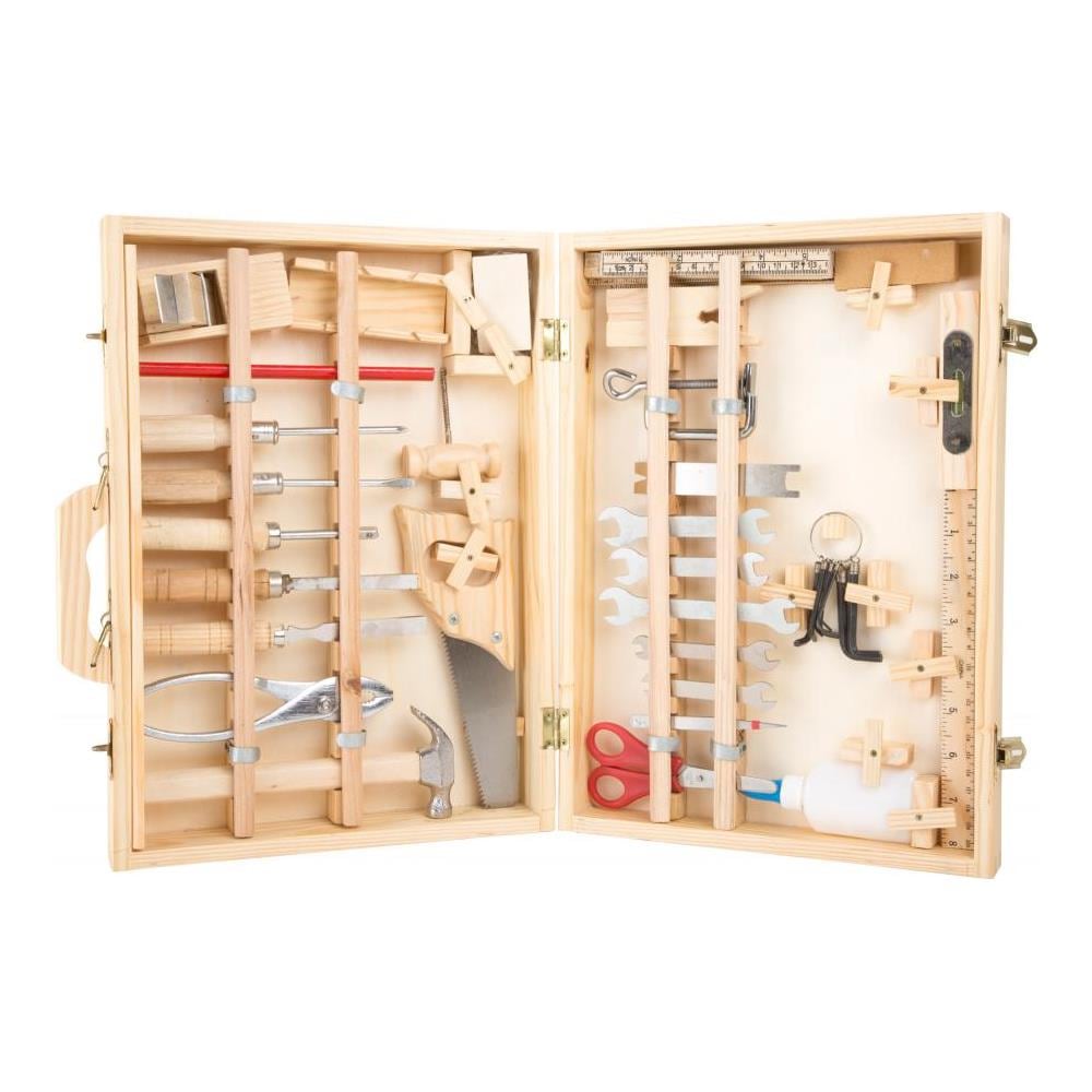 Valigia Attrezzi ""deluxe"" In Legno 48 Pezzi - Foto 1