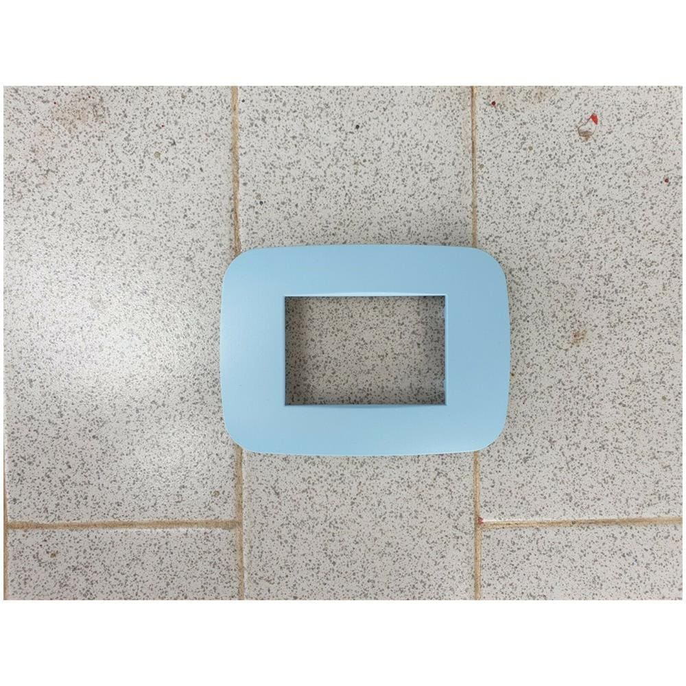 Placca Placchetta Placchette Compatibili Per Serie Axolute Colorate - Azzurro 4 - Foto 1