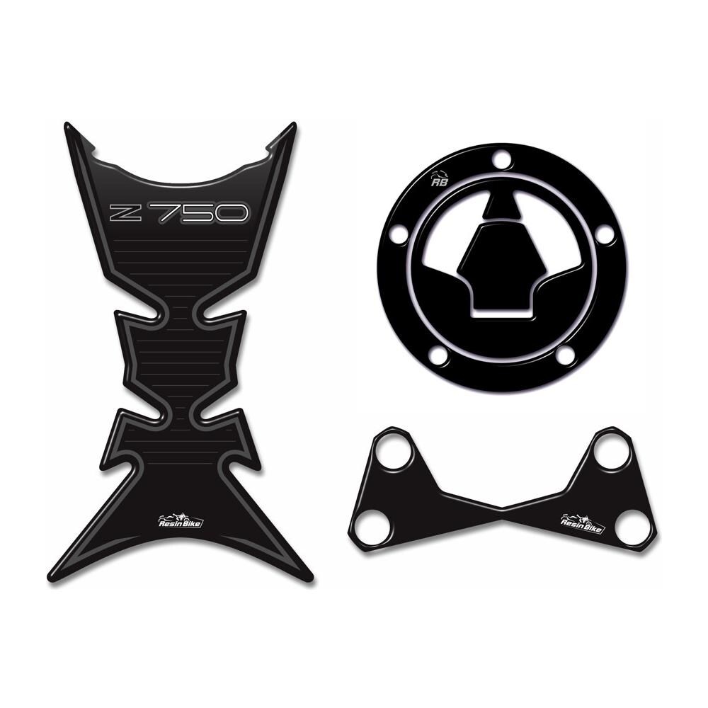 Kit Completo Protezione Adesivi 3d Compatibili Con Kawasaki Z750 2007-2014 - Foto 1
