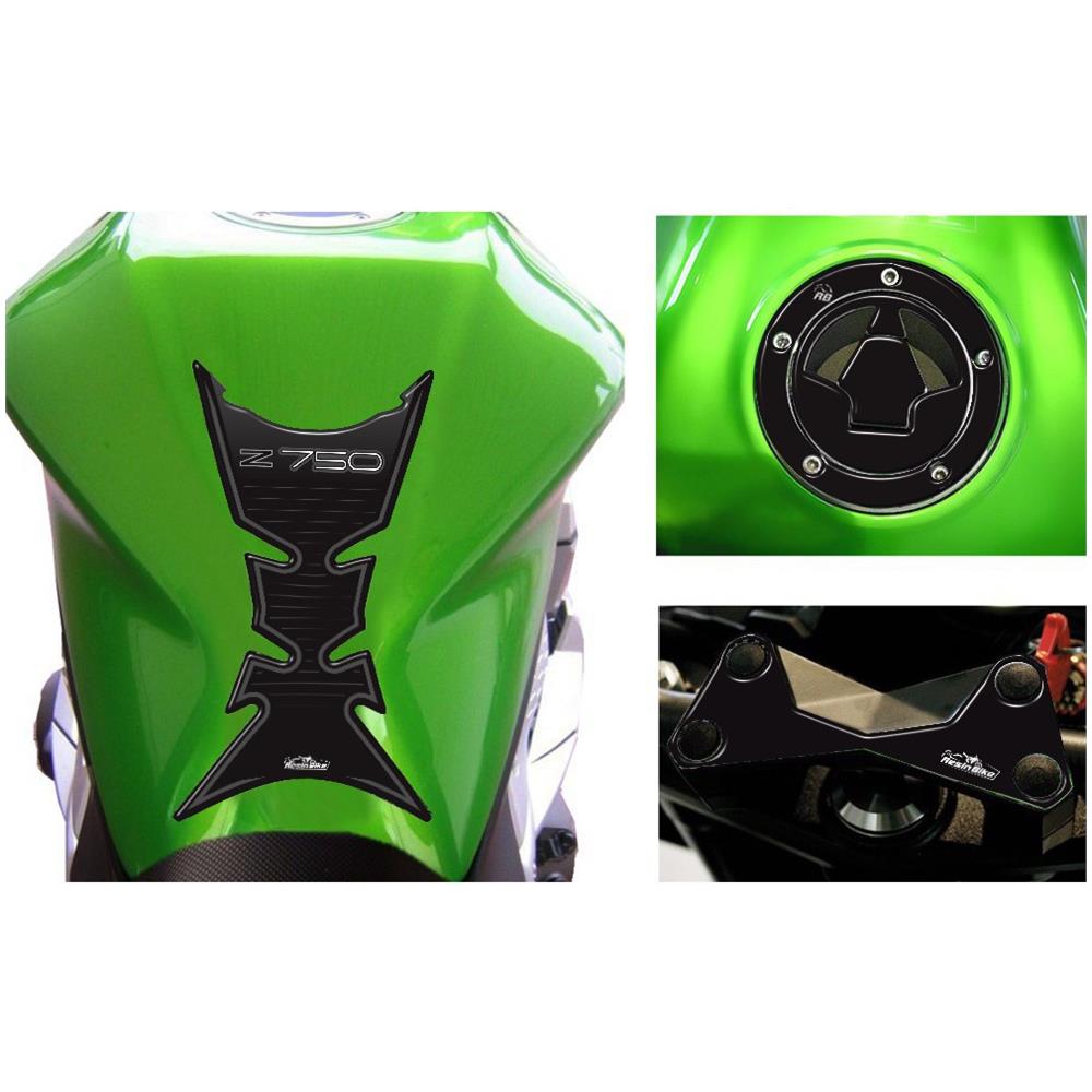 Kit Completo Protezione Adesivi 3d Compatibili Con Kawasaki Z750 2007-2014 - Foto 2