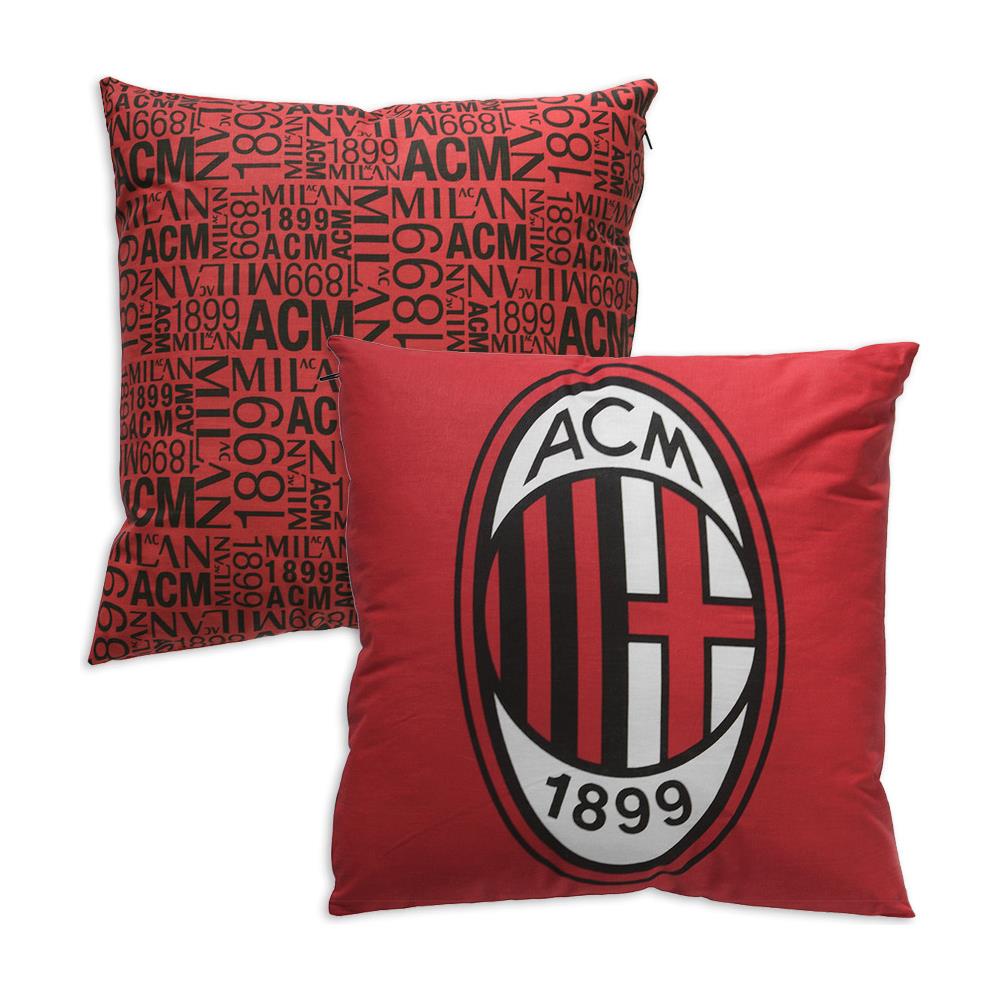 A C Milan Cuscino A C Milan Ufficiale Per Arredo Divano Letto 40x40 Cm Con Cerniera N941 Eprice
