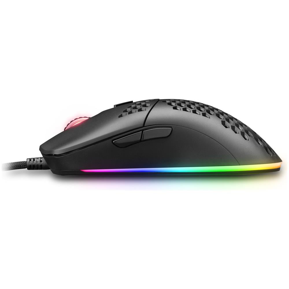 Mmax Mouse Rgb Ultralight Da 12400 Dpi, Black - Foto 2