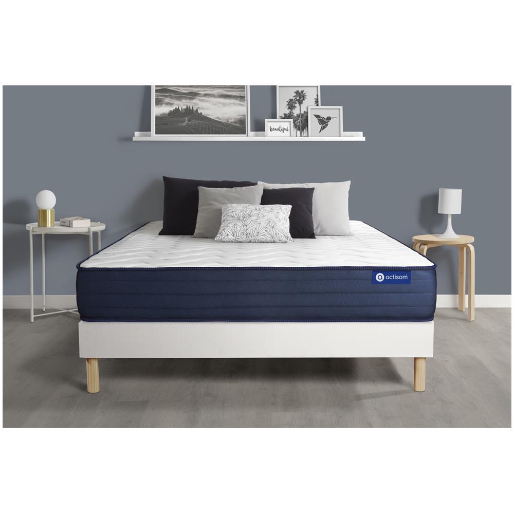 Kit Rete E Materasso Actiflex Life 120x210cm - Spessore : 22cm - Molle Insacchettate E Memory Foam- Molto Rigido - Foto 2