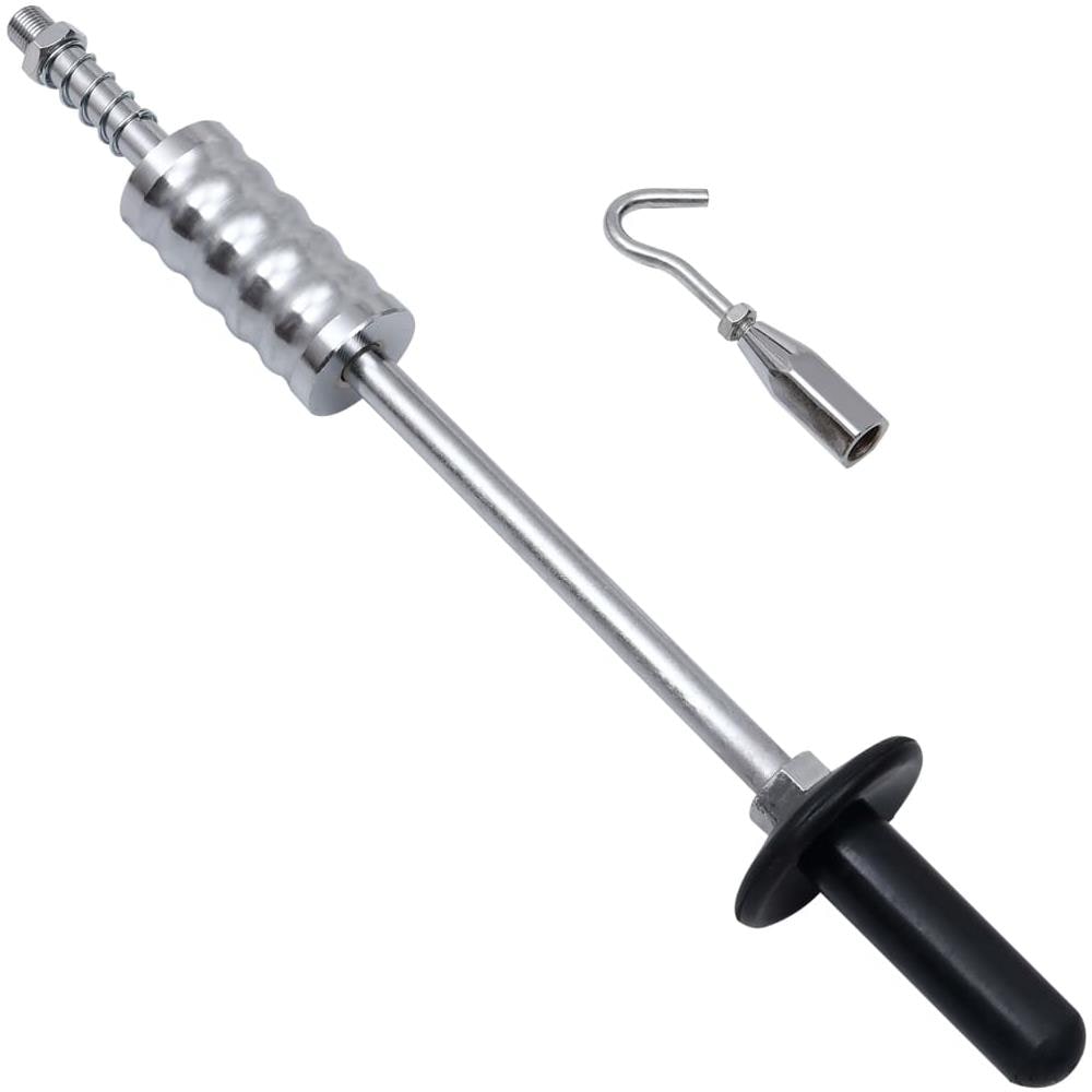 Martello Scorrevole Con Gancio 63 Cm In Acciaio Al Carbonio - Foto 2