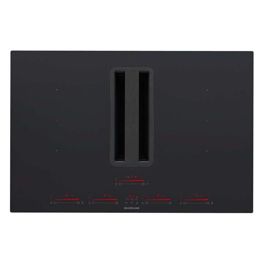 Piano Cottura 7110 FLOW IN PRO a Induzione 4 Zone Cottura da 60 cm + Cappa Filtrante Colore Nero - Foto 1