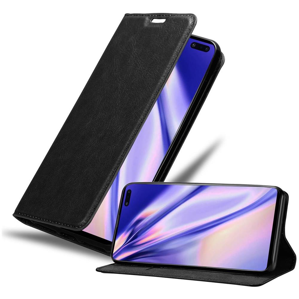 Custodia Compatibile Con Samsung Galaxy S10 5g In Nero Di Notte - Coperchio Protettiva Con Chiusura Magnetica, Funzione Stand E Tasca Per Le Carte - Foto 1