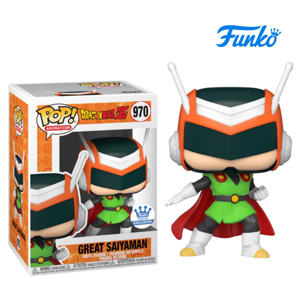 Dragon Ball Z Pop! Animation Vinyl Figure Great Saiyaman Exclusive 9 Cm - Foto 3
