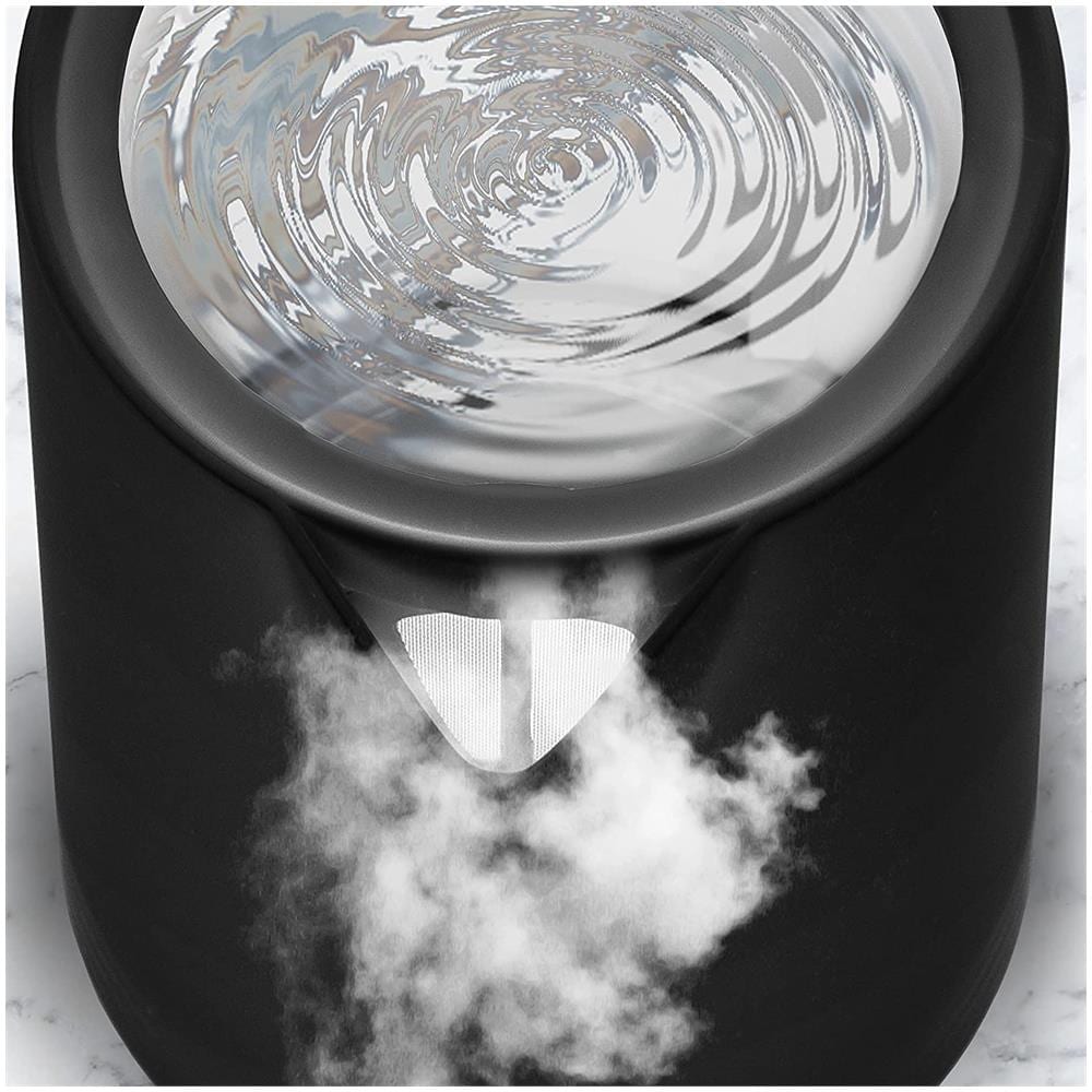 Ek17 Bk Bollitore Elettrico - Bollitura D'acqua Rapida 1,7l Nero 2200w - Spegnimento Automatico - Design Compatto - Base Rotazione 360° - Protezione Boil-dry - Filtro Anticalcare - Foto 2