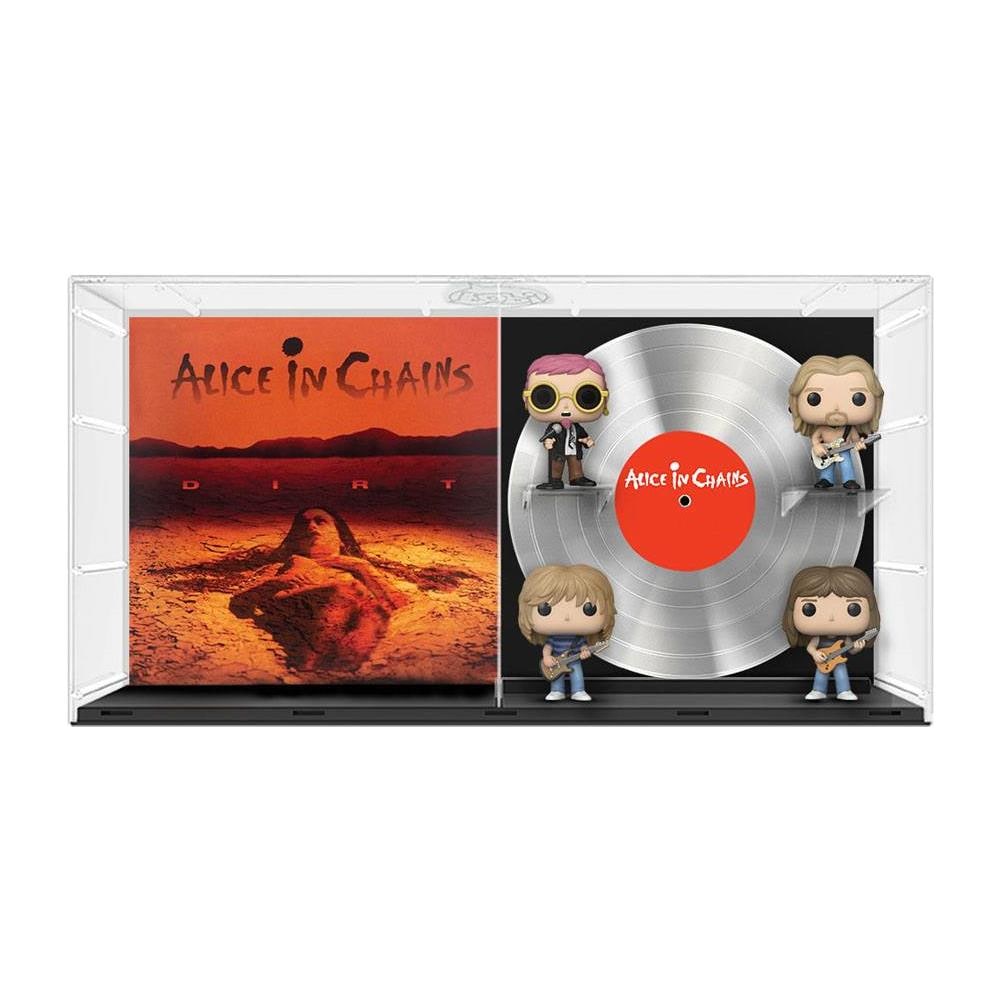 Alice In Chains Pop! Albums Dlx Vinyl Figure 4-pack Dirt 9 Cm - Foto 1