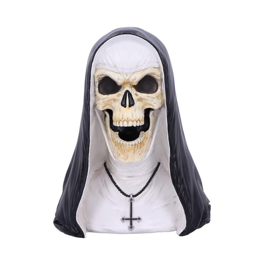 Nemesis Now - Sorella Mortis - Orribile Busto Di Suora Scheletrica 29cm - Foto 1