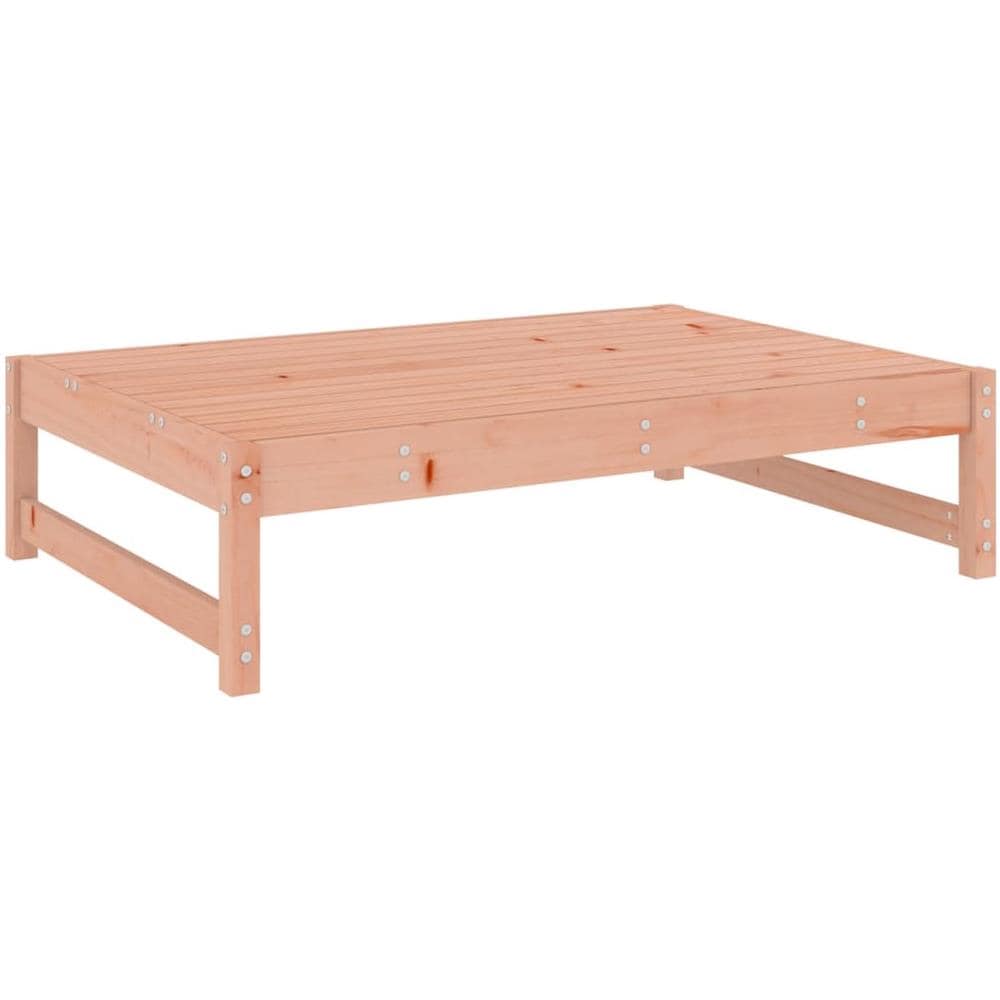 Poggiapiedi Da Giardino 120x80 Cm In Legno Massello Di Douglas - Foto 3
