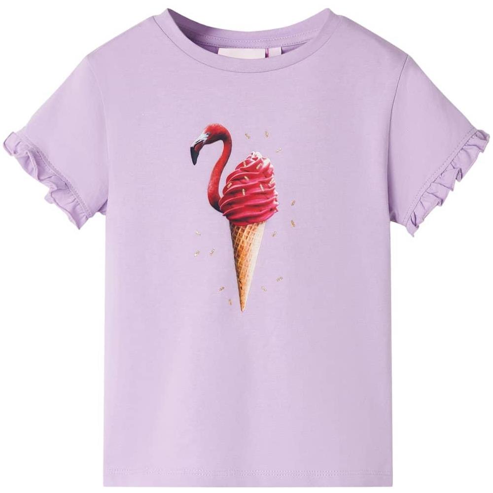 Maglietta da Bambina Lilla 128 - Foto 1