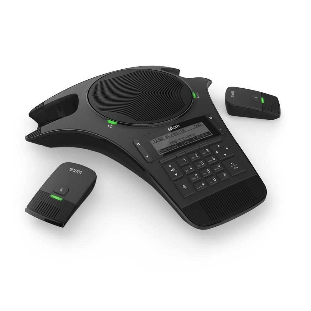 C520-WIMI - SIP CONFERENCE PHONE: 2 DETACHABLE WIRELESS MICROPHONES 1 INTEGRATED HANDS-FREE MIC,BT CONNECTIVITY,UP TO THREE C52-SP - Foto 1