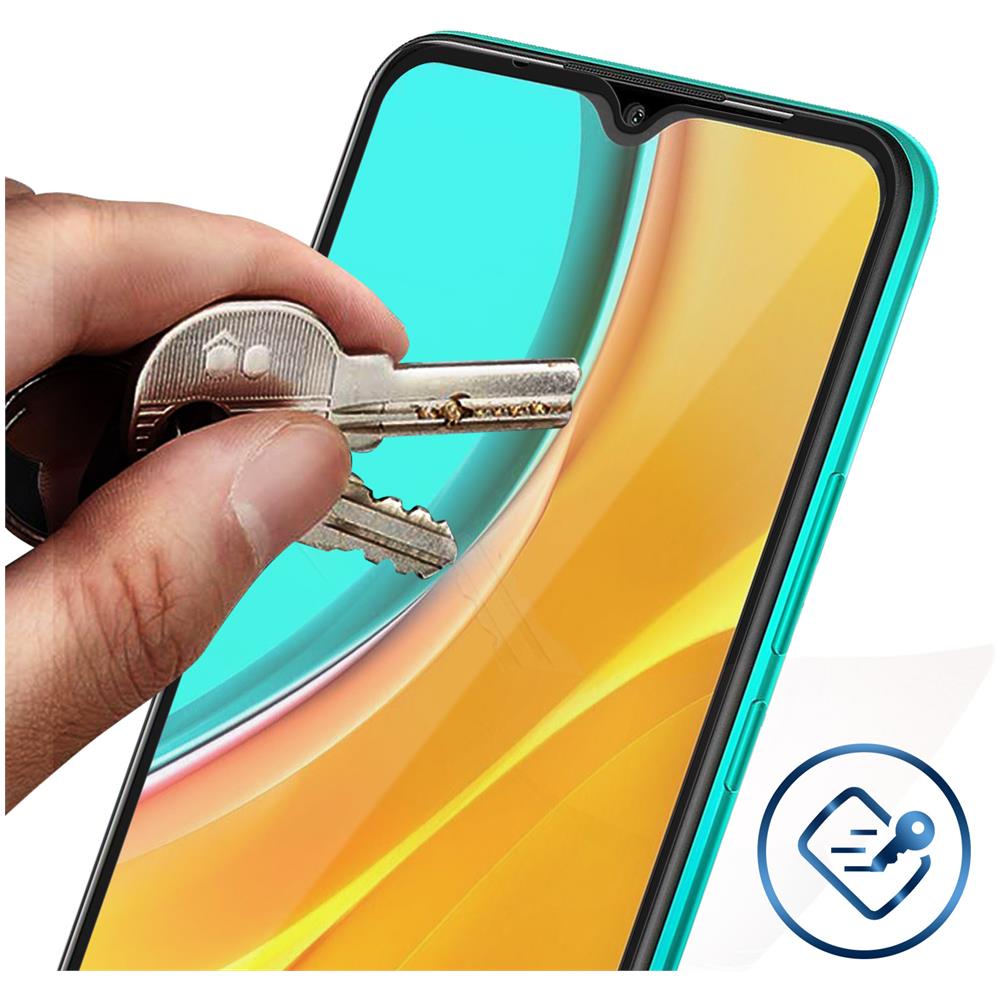 Vetro Temperato Xiaomi Redmi 9 Protezione Estrema Contorni Neri - Foto 2