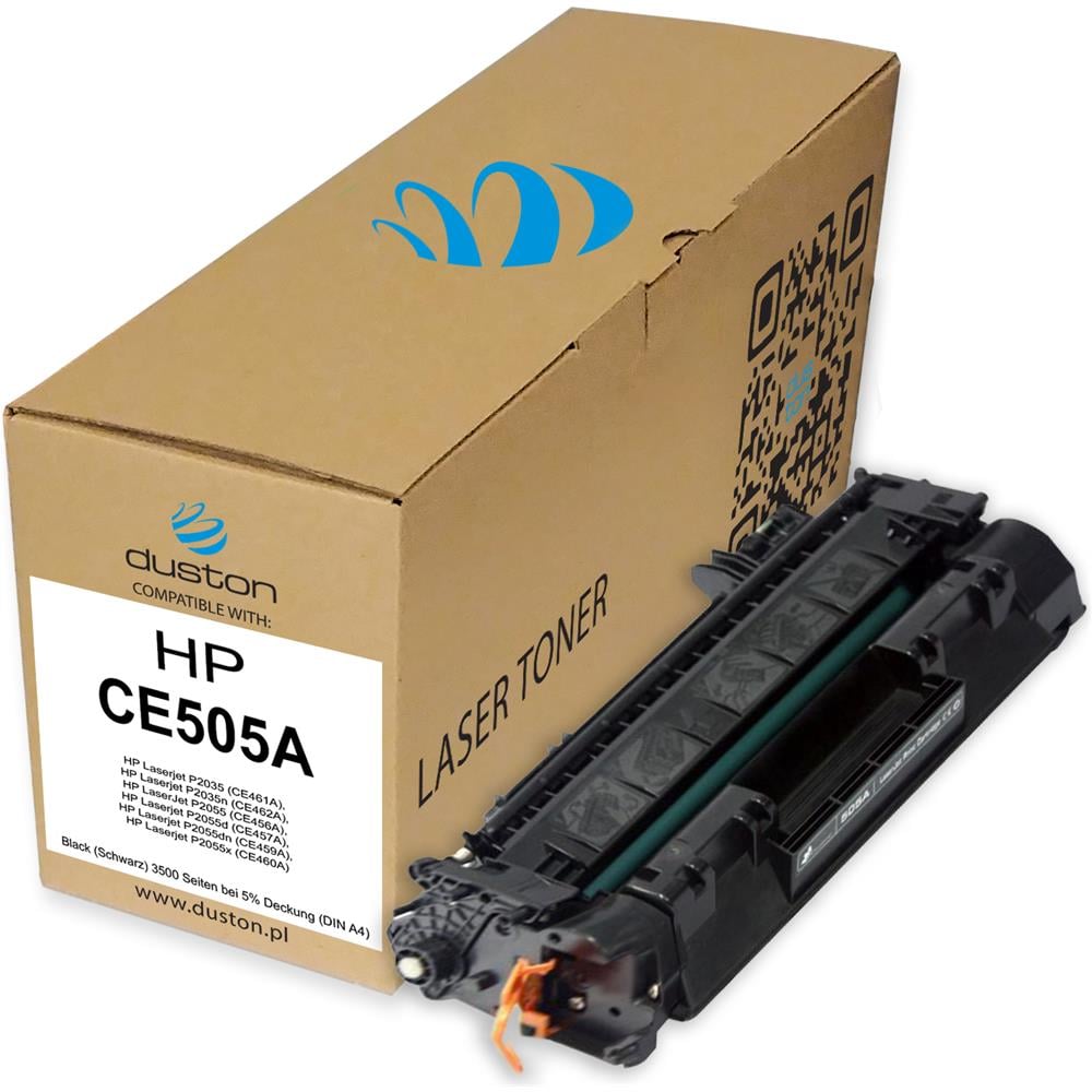 TONER - 3x Ce505a, 05a Negro Compatible Con Hp Laserjet P2030 2035 2035n 2050 2055d 2055dn 2055x - Foto 2