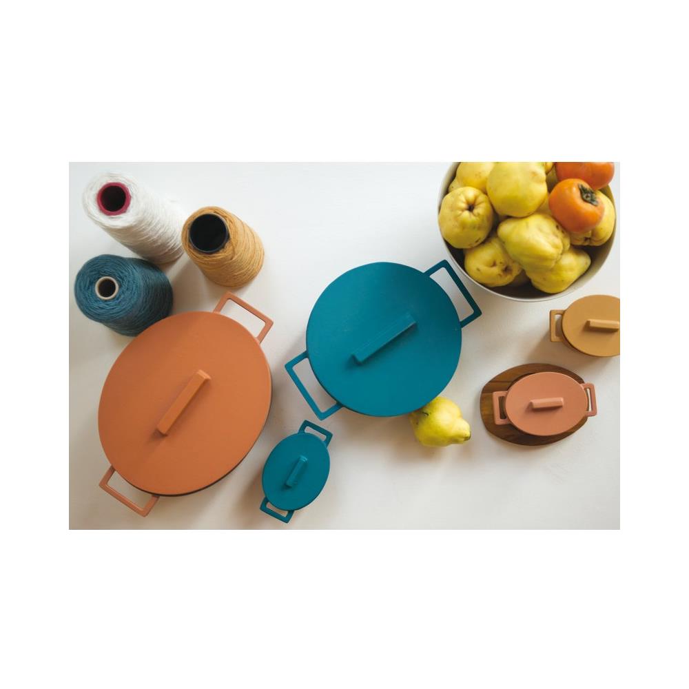 51638C13 0.45L Ovale Arancione padella - Foto 3