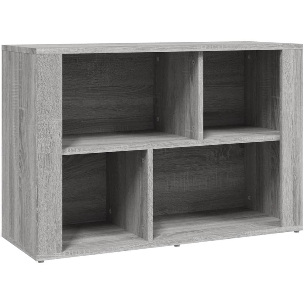 Credenza Grigio Sonoma 80x30x54 Cm In Legno Multistrato - Foto 2