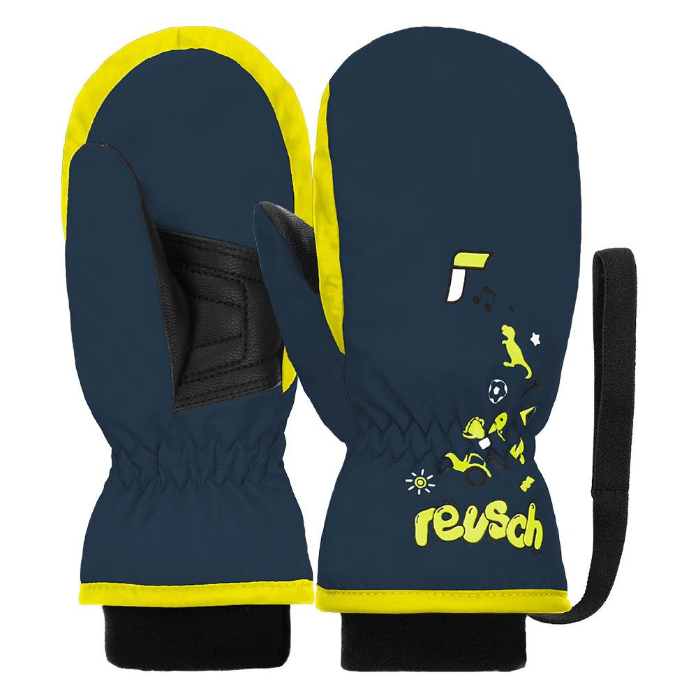 Guanti Kids Mitten Junior - Iii Dress Blue-safety Yellow - Foto 1