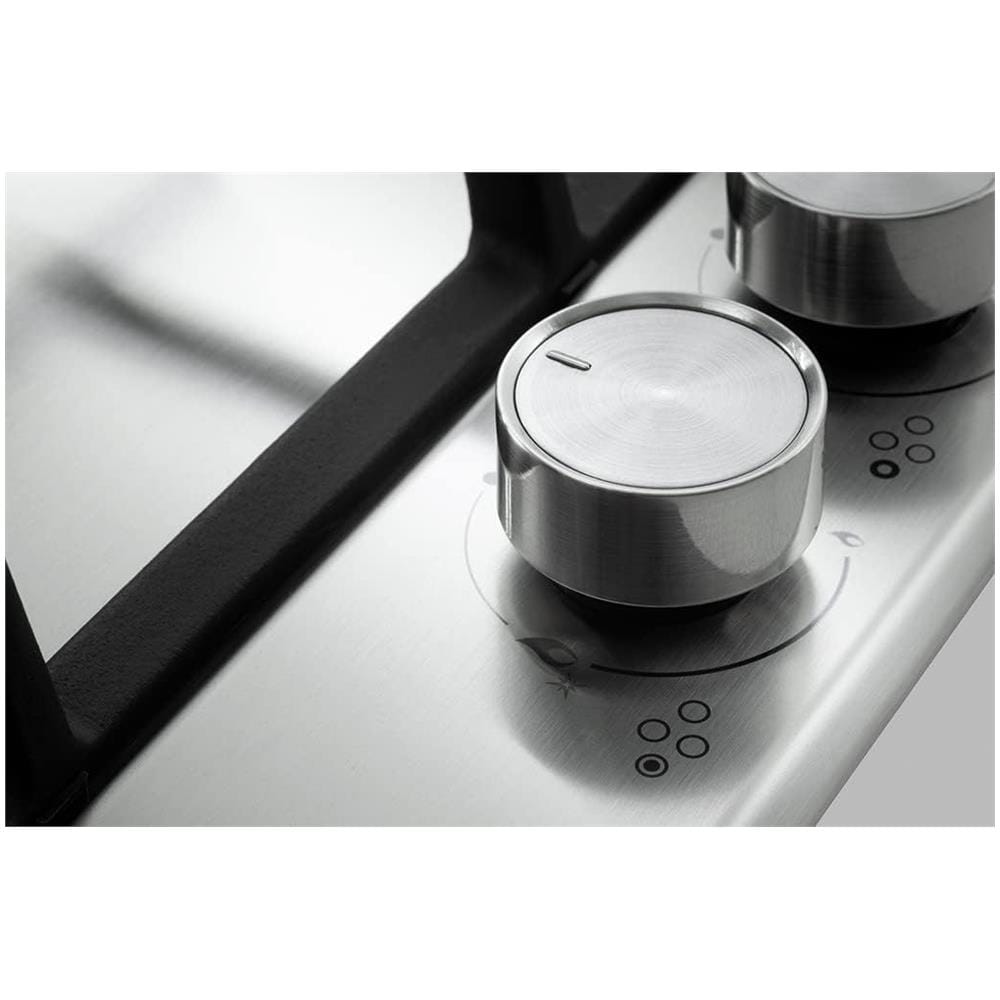 Piano Cottura NSL 475 X  Da incasso 4 Fornello a Gas 75 cm Acciaio Inox - Foto 2