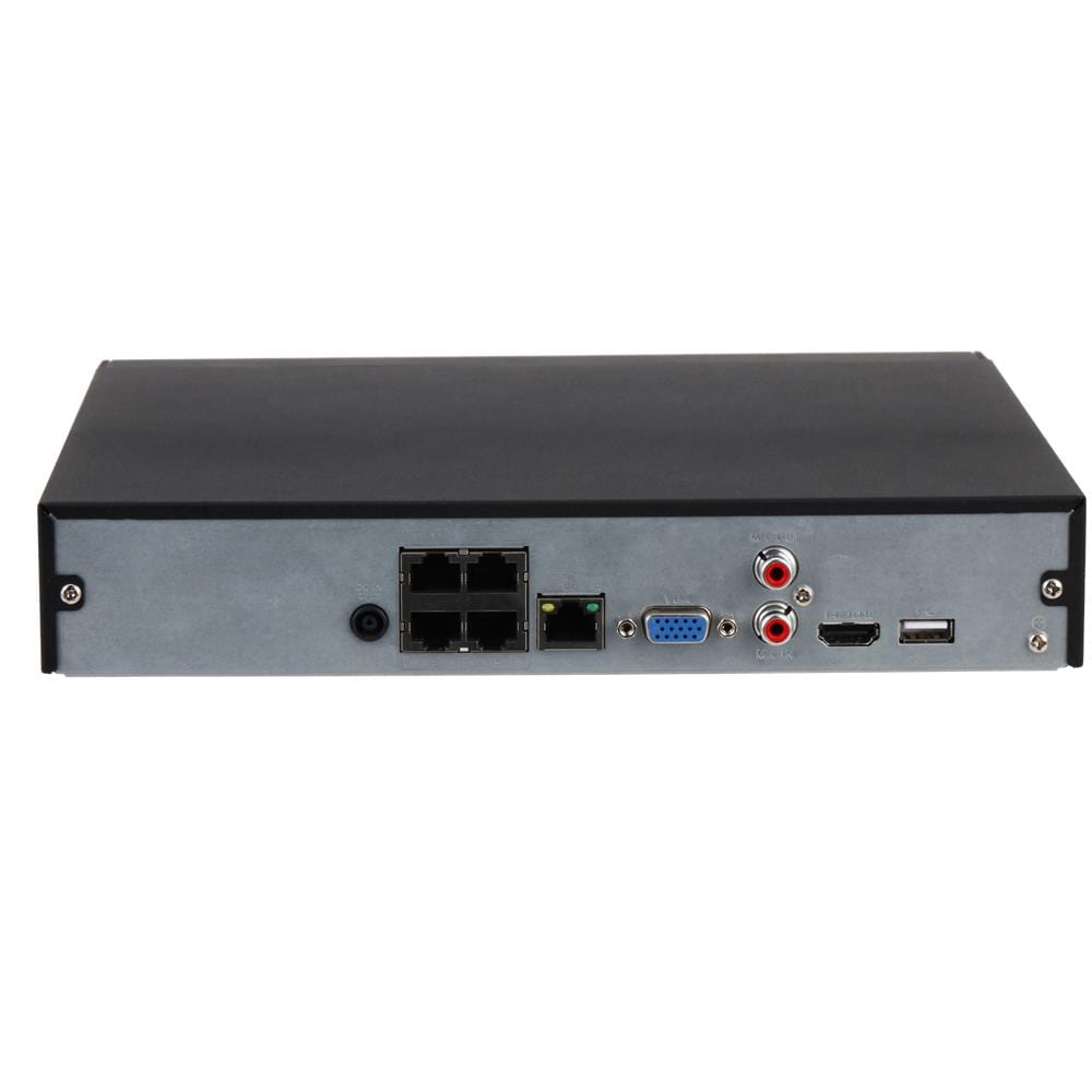 NVR4104HS-P-4KS3 (960G) 1U Videoregistratore di Rete Nero - Foto 3