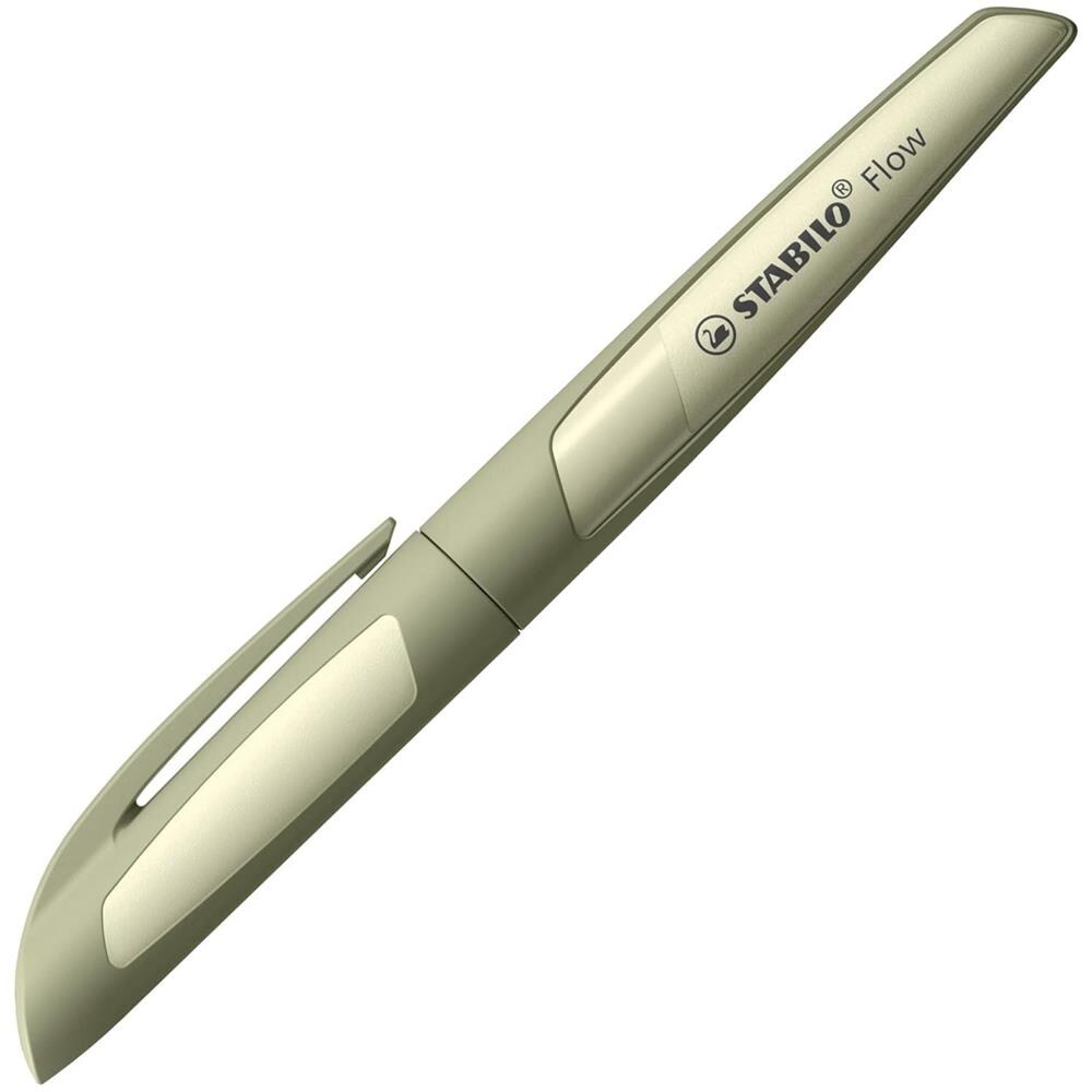 Flow MONOCHROME - Penna Stilografica - in Verde Oliva - Pack da 1 - Cartuccia inclusa - Foto 2