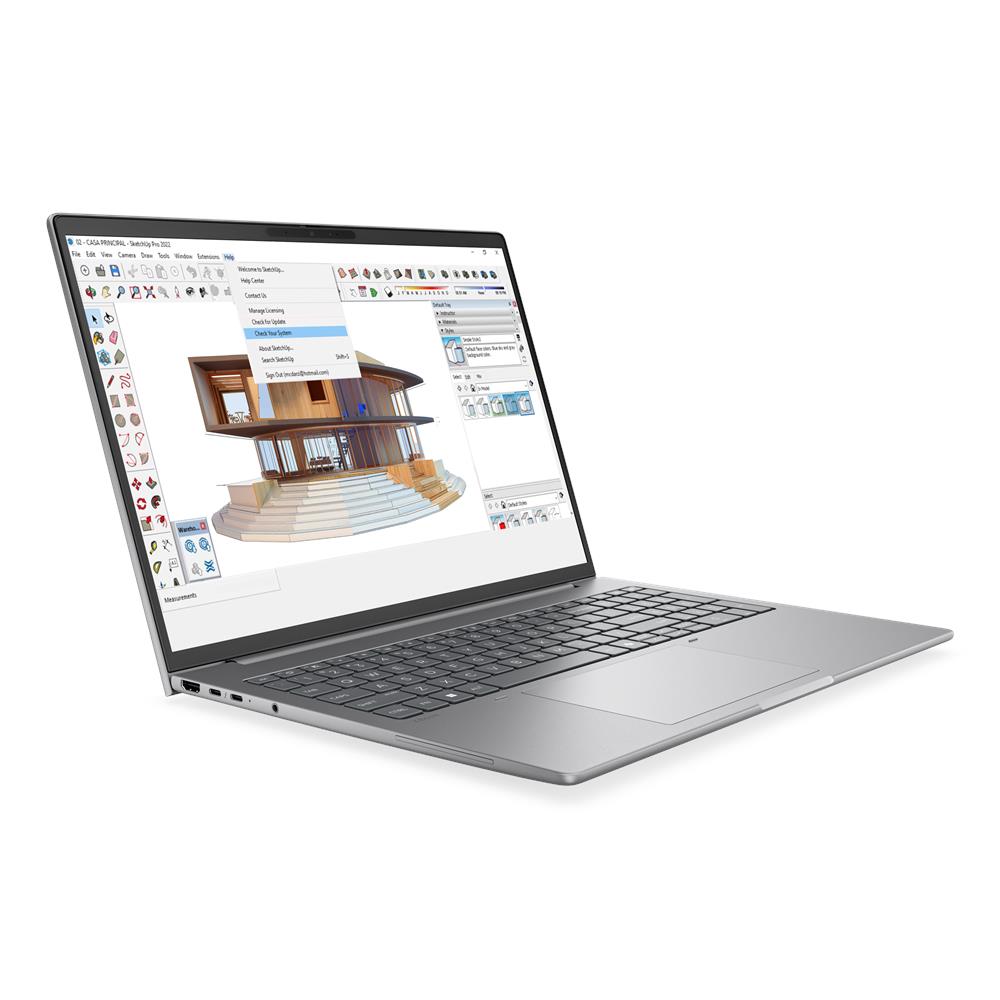 DK1M5ET laptop Copilot+ PC AMD Ryzen AI 7 PRO 40,6 cm (16") WUXGA 24 GB DDR5-SDRAM 1 TB SSD Wi-Fi 7 (802.11be) Windows 11 Pro AI Workstation, AI PC Argento - Foto 1