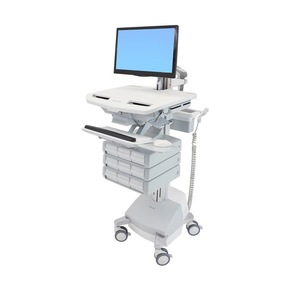 Carrello StyleView con Braccio LCD Colore Grigio e Bianco - Foto 1