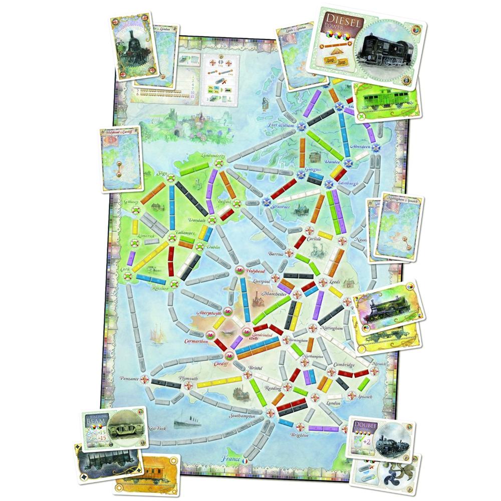 Ticket to Ride esp. United Kingdom - Foto 2