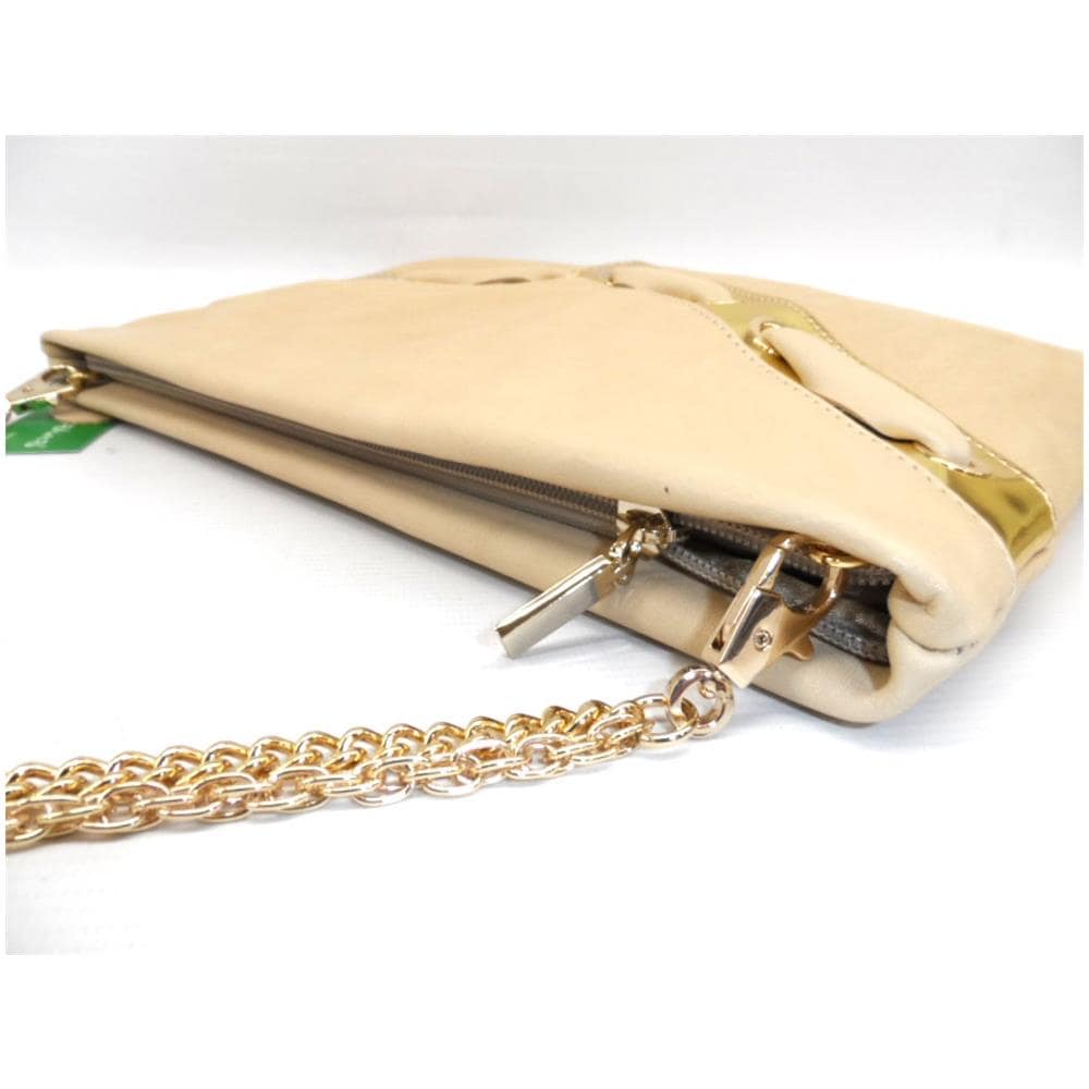 Borsa Donna Borsetta Da Sera Cerimonia 182 Beige - Foto 2