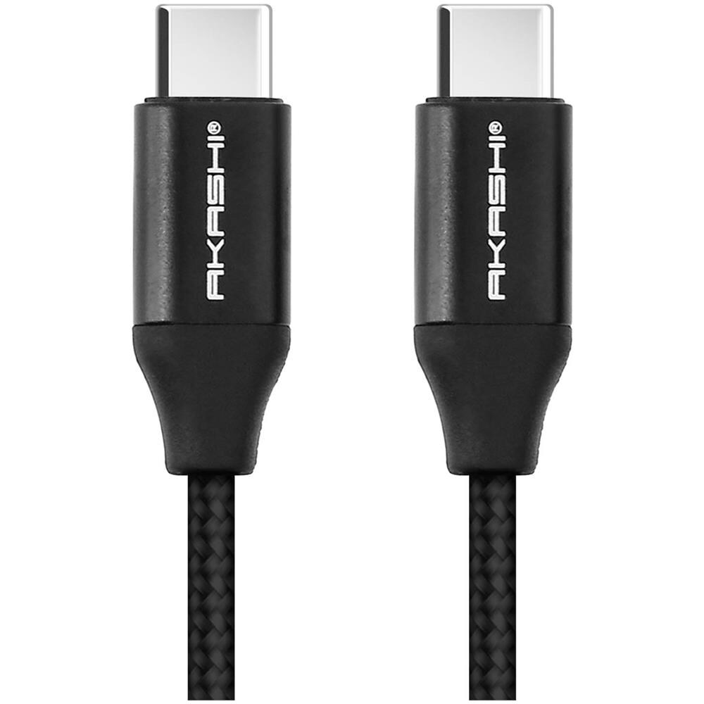 Cavo Doppio Connettore Usb Type C Maschio / maschio Nero - - Foto 1