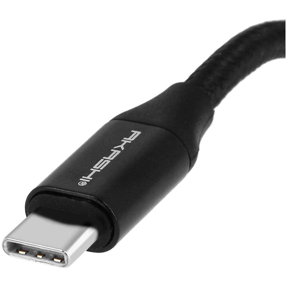 Cavo Doppio Connettore Usb Type C Maschio / maschio Nero - - Foto 2