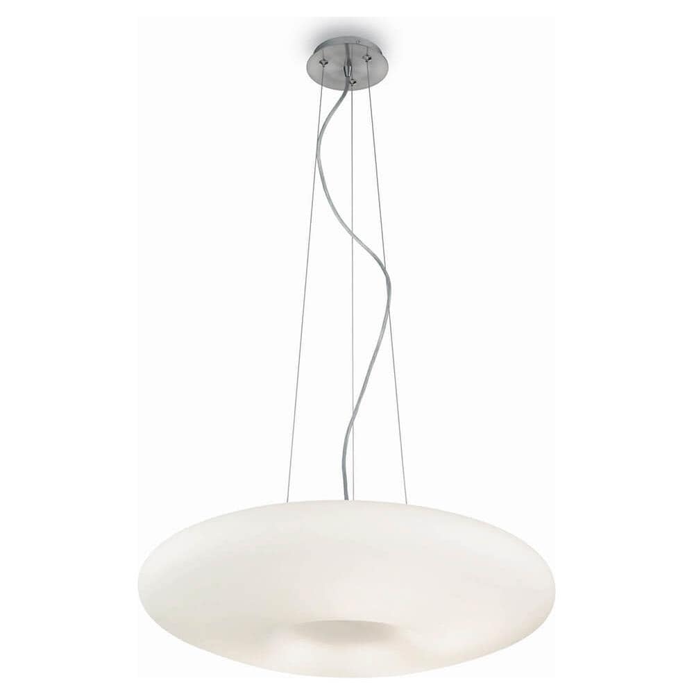 Lampada A Sospensione 2 X 40w E14 Bianco - Foto 1