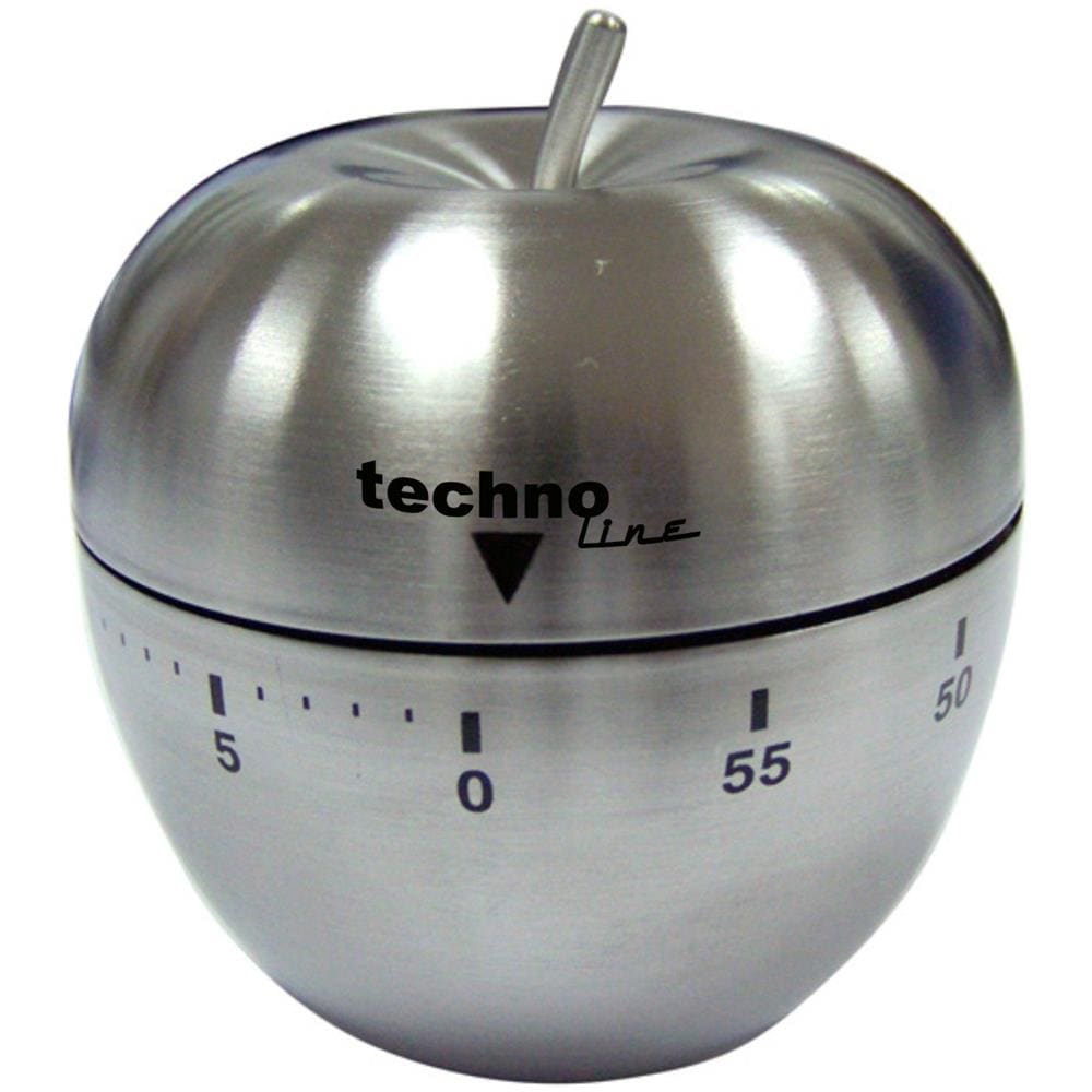 Kzw 3 Timer Da Cucina Con Analogico, Metallo, Argento, 6.3 X 6.3 X 7.1 Cm - Foto 1