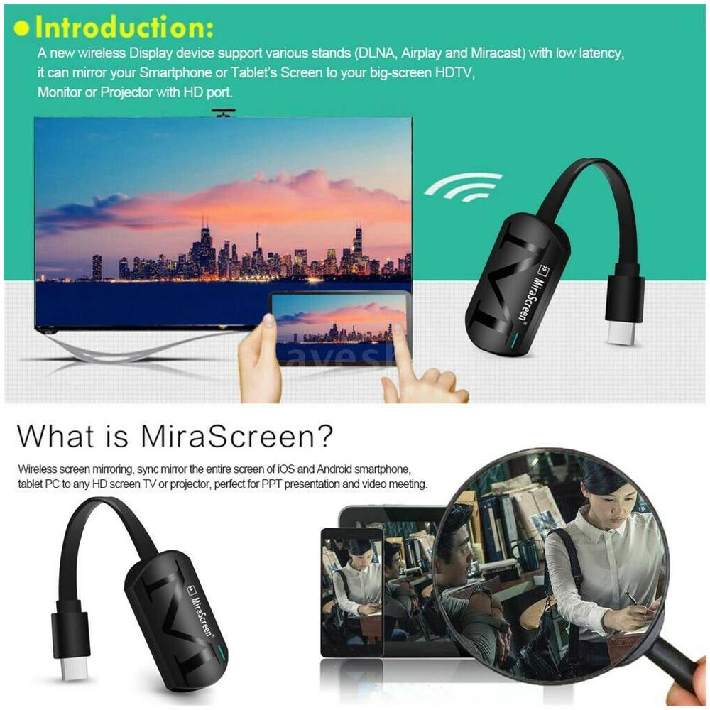 Originale G4 Wifi Hdmi Mirror Screen Chromecast Youtube Netflix.. - Foto 2
